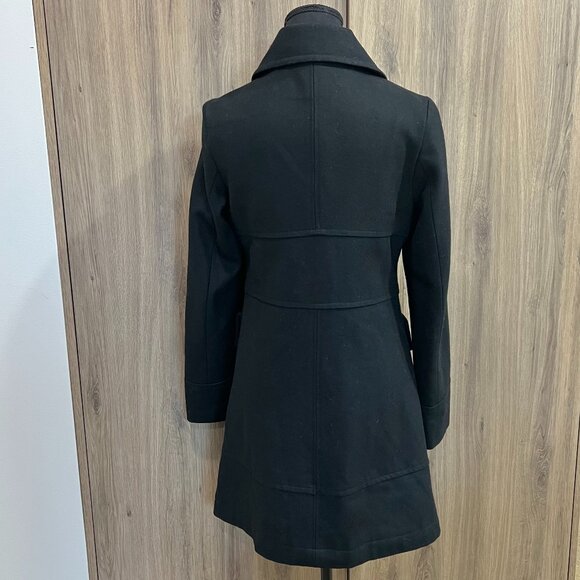 Anthropologie Tulle Wool-Blend Pea Coat - Picture 5 of 8